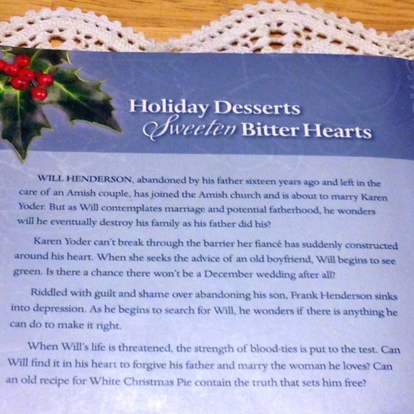 3 for $10 book sale! Amish - White Christmas Pie, Wanda Brunstetter - Picture 3 of 7